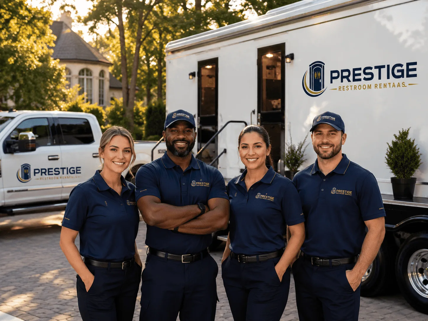 Trusted Luxury Portable Restrooms company in Wendel, CA